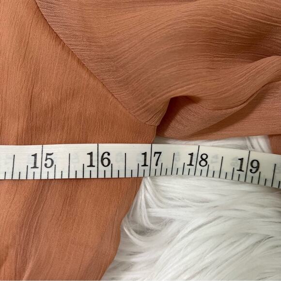 HYFVE Women's Clay Colored Boho Long Sleeve Blouse - Picture 7 of 9